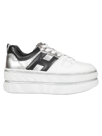 Hogan H449 Maxi Sneakers In White | ModeSens