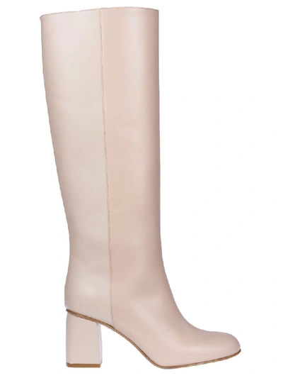 Shop Red Valentino Avired Boots In Light Nudes