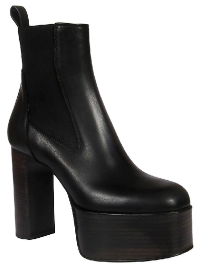 Shop Rick Owens Elastic Kiss Ankle Boots In Black