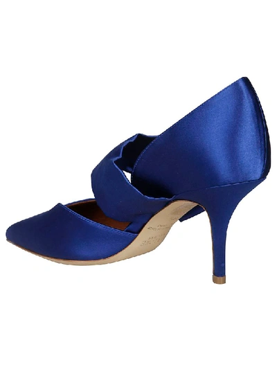 Shop Malone Souliers Maite Crystal Pumps In Blue