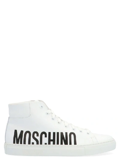 Shop Moschino Shoes In White