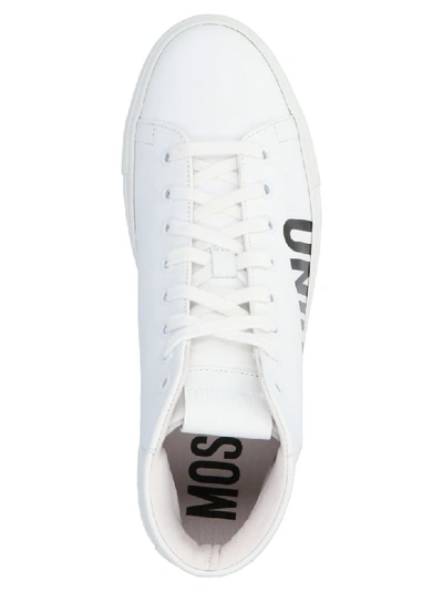 Shop Moschino Shoes In White