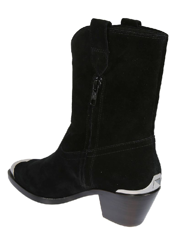 ash moody leather combat boots