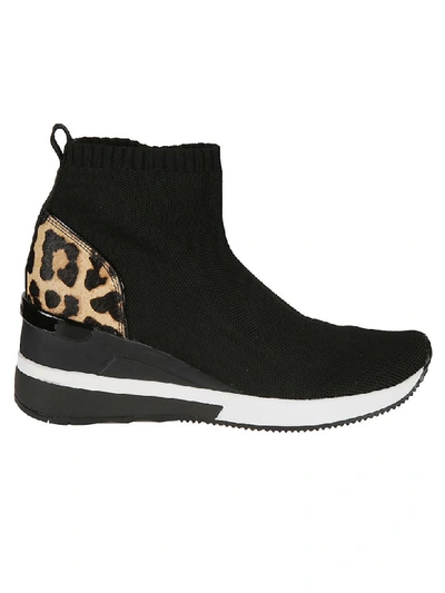 Shop Michael Kors Skyler Ankle Boots In Black