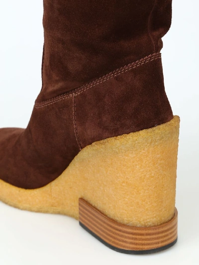 Shop Tod's Boots In Brown