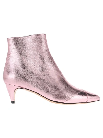 Shop Isabel Marant Durfee Boots In Pink