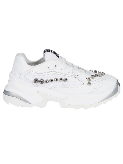 Shop Sergio Rossi Extreme Sneakers In White