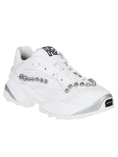 Shop Sergio Rossi Extreme Sneakers In White