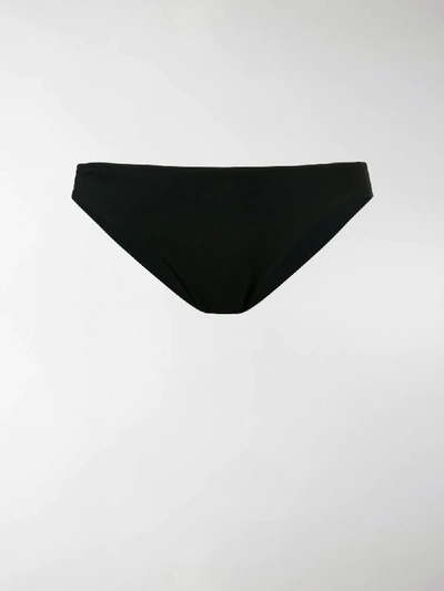Shop Rick Owens Simple Bikini Bottoms In Black