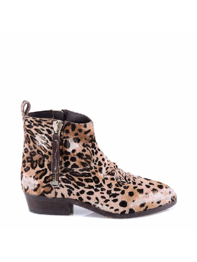Shop Golden Goose Viand Ankle Boots In Brown
