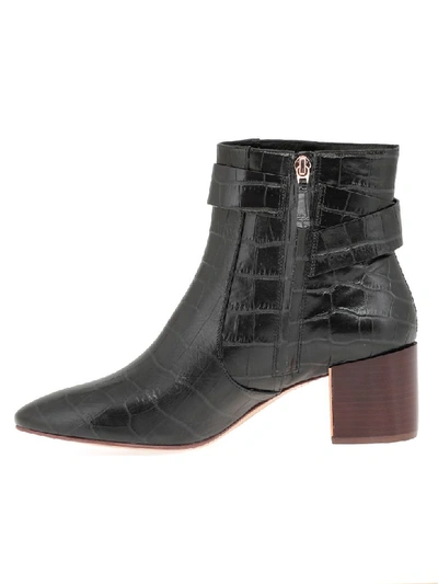 Shop Sophia Webster Sam Ankle Boot In Black