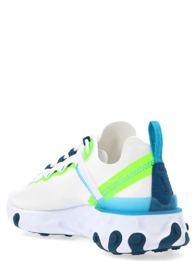 Shop Nike React Element 55 Shoes In White