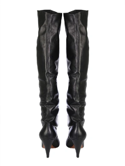 Shop Givenchy Nappa Boots In Nero