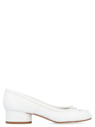 Shop Maison Margiela Tabi Shoes In White