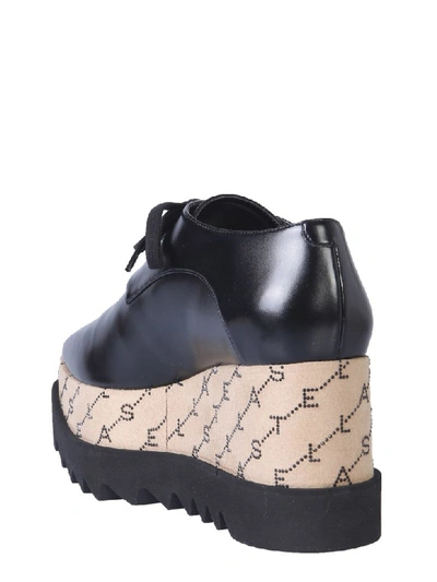 Shop Stella Mccartney Elyse Lace-up In Nero