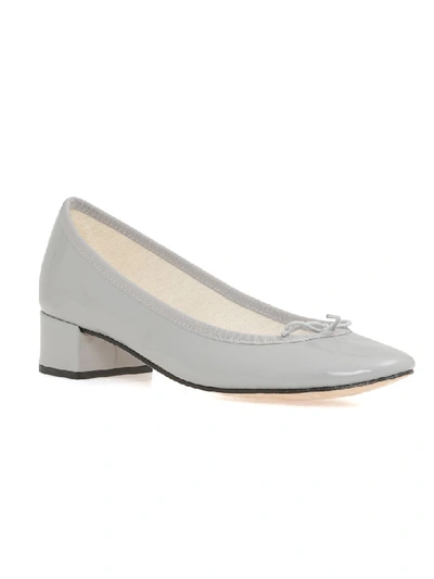 Shop Repetto Camille Ballet Shoe In Grey