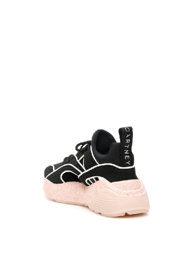 Shop Stella Mccartney Eclypse Foraut Sneakers In Black Wht Blk W (black)