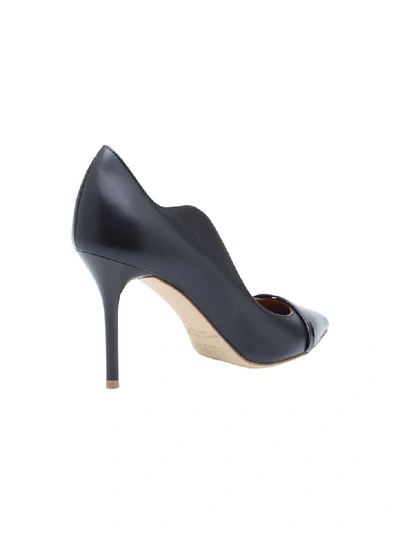 Shop Malone Souliers Leather Pumps In Black
