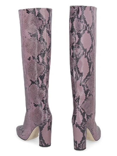 Shop Paris Texas Leather Knee-high Boots In Lilac