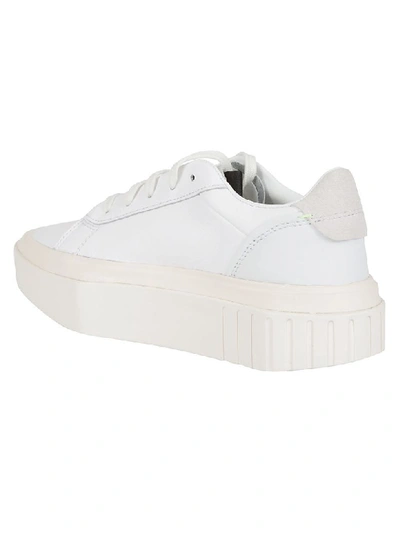 Shop Adidas Originals Hypersleek Sneakers In White