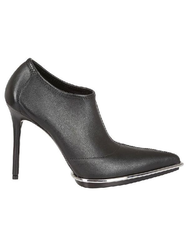 alexander wang black booties
