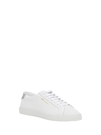 Shop Saint Laurent Sneaker Andy In Bianco