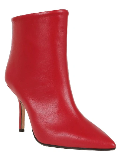 Shop Anna F Stivale Nappa In Rosso