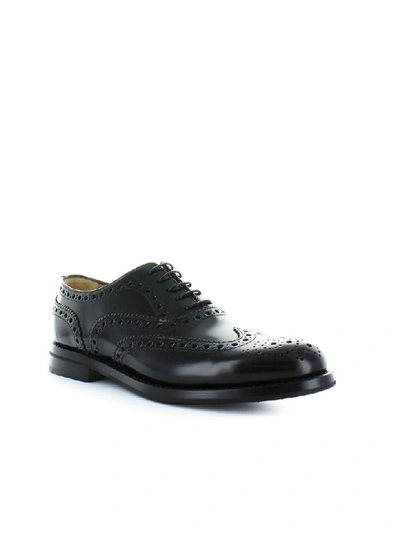 Shop Church's Burwood Wg Black Lace Up In Black (black)