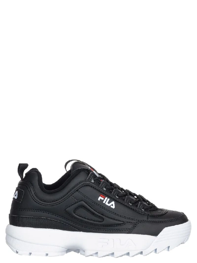 Shop Fila Disruptor Low Sneakers In Black
