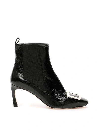 Shop Roger Vivier Trompette Chelsea Boots In Nero (black)