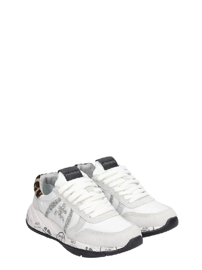 Shop Premiata Layala Sneakers In White Tech/synthetic