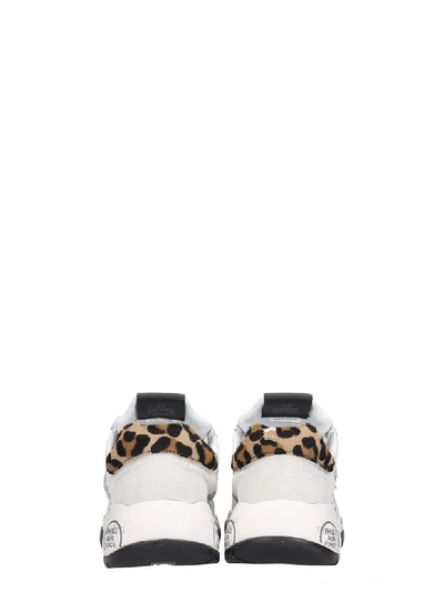 Shop Premiata Layala Sneakers In White Tech/synthetic