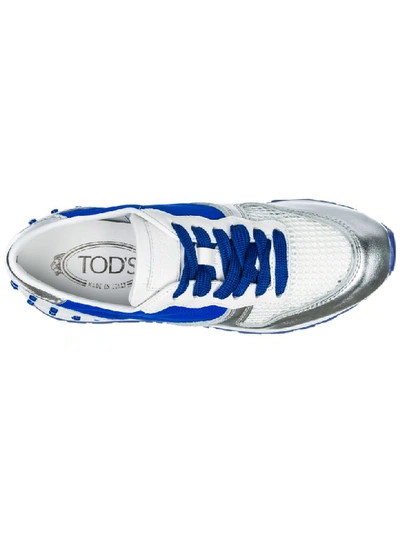 Shop Tod's H361 Sneakers In Blu