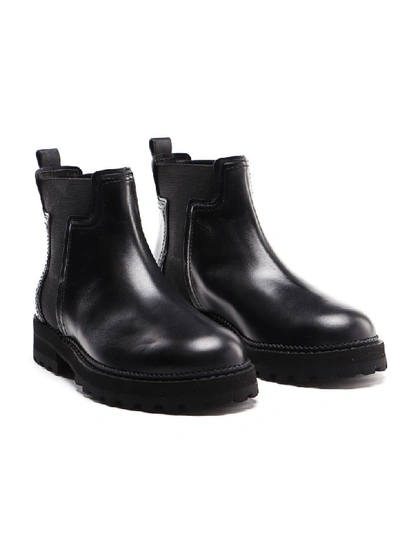 Shop Tod's Chelsea Boot In Nero