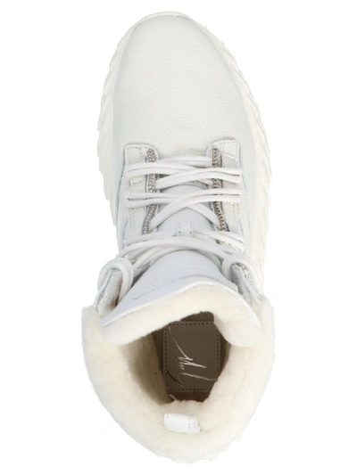 Shop Giuseppe Zanotti Urchin Shoes In White