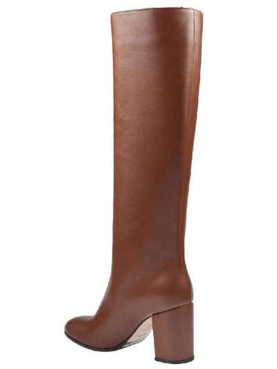 Shop Peter Flowers Woody Boots In Brown