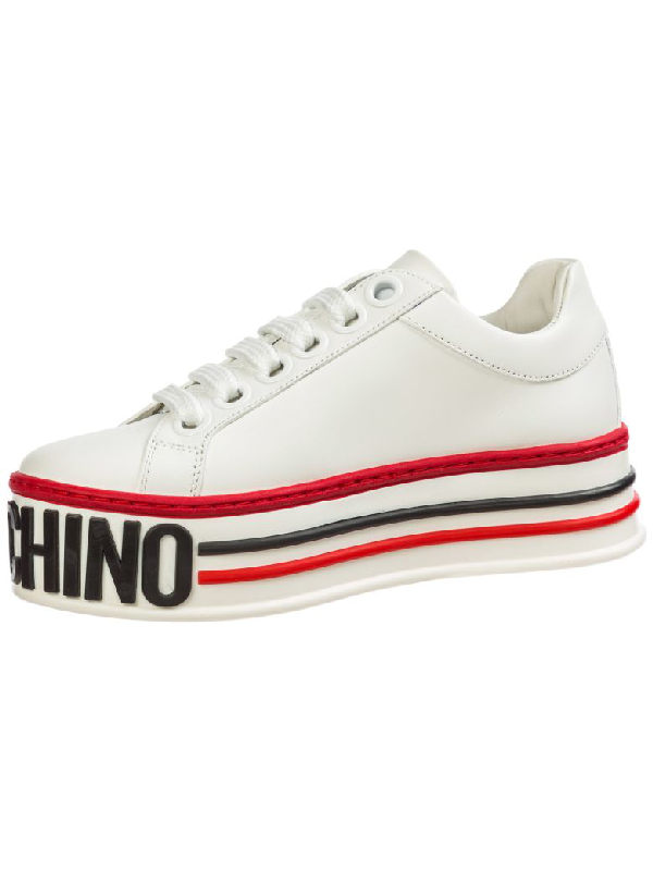 moschino sneakers platform
