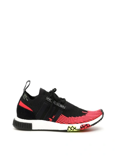 Shop Adidas Originals Nmd Racer Sneakers In Cblack Cblack Shored (black)