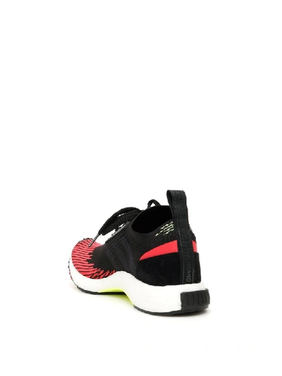 Shop Adidas Originals Nmd Racer Sneakers In Cblack Cblack Shored (black)