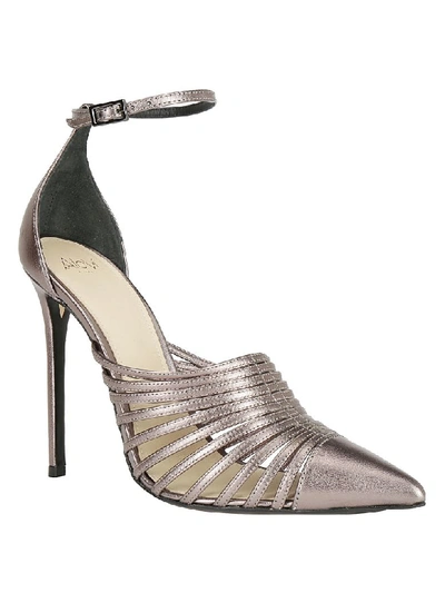 Shop Alevì Carol Pumps In Steel