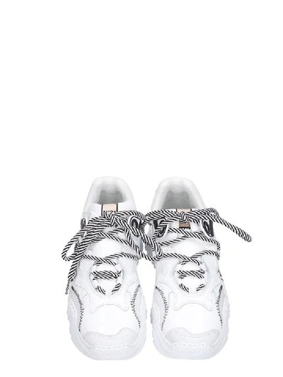 Shop N°21 Billy Sneakers In White Leather
