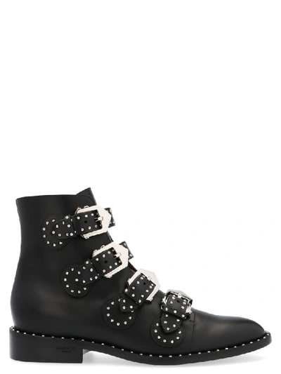 Shop Givenchy Elegant Studs Shoes In Nero
