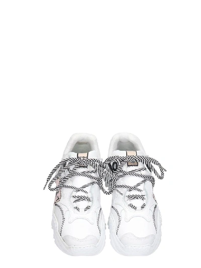 Shop N°21 Billy Sneakers In White Leather