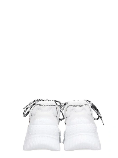 Shop N°21 Billy Sneakers In White Leather