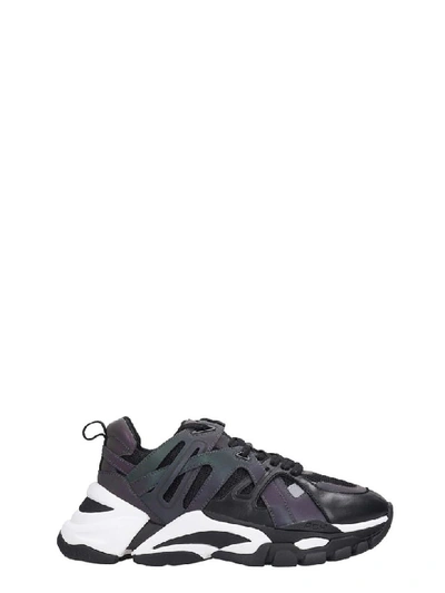 Shop Ash Fl Sneakers In Black Tech/synthetic
