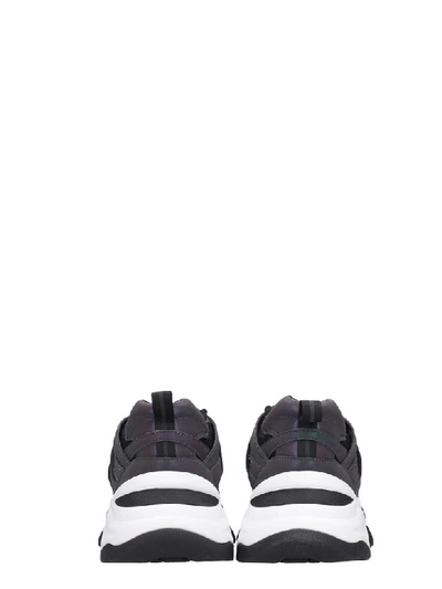 Shop Ash Fl Sneakers In Black Tech/synthetic