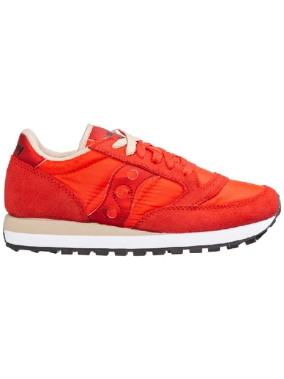 Shop Saucony Jazz O Sneakers In Rosso
