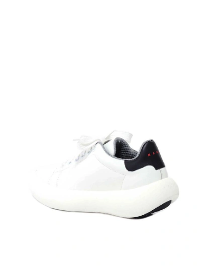 Shop Marni Sneakers In White