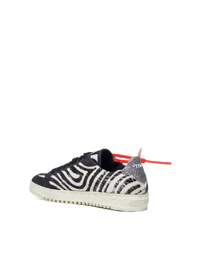 Shop Off-white Sneakers In Black Blue