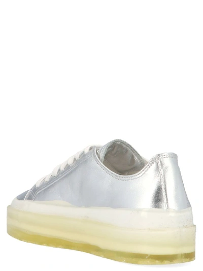 Shop Msgm Floating Shoes In Silver